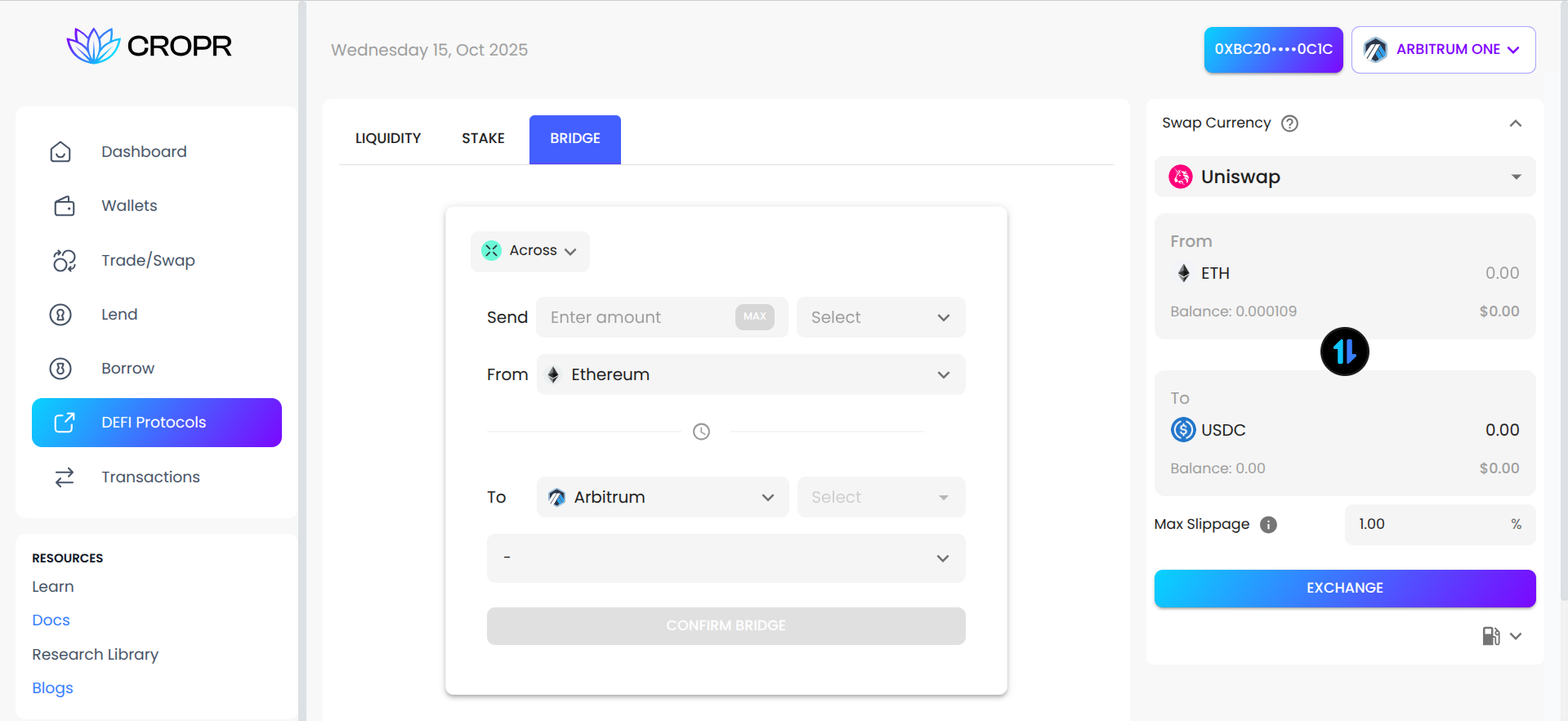 image 17 – Simplify Multi-Wallet Management with CROPR’s All-in-One DeFi Platform